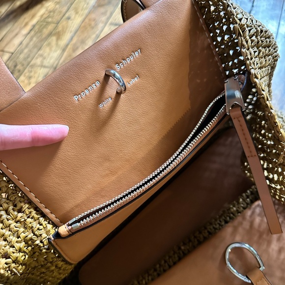 Proenza Schouler White Label Raffia Tote - Picture 9 of 16